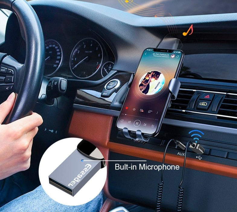 Adaptador p/ Carro Bluetooth P2 - Veiculo