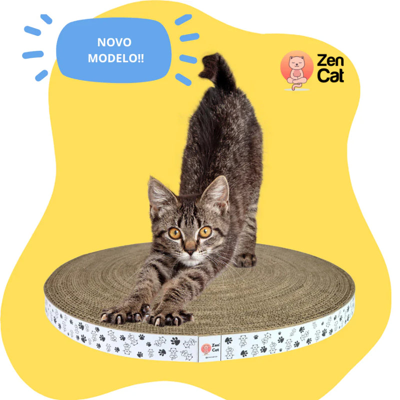 Arranhador para Gatos Caminha Bolacha Pet – Conforto e Diversão para o Seu Gato!